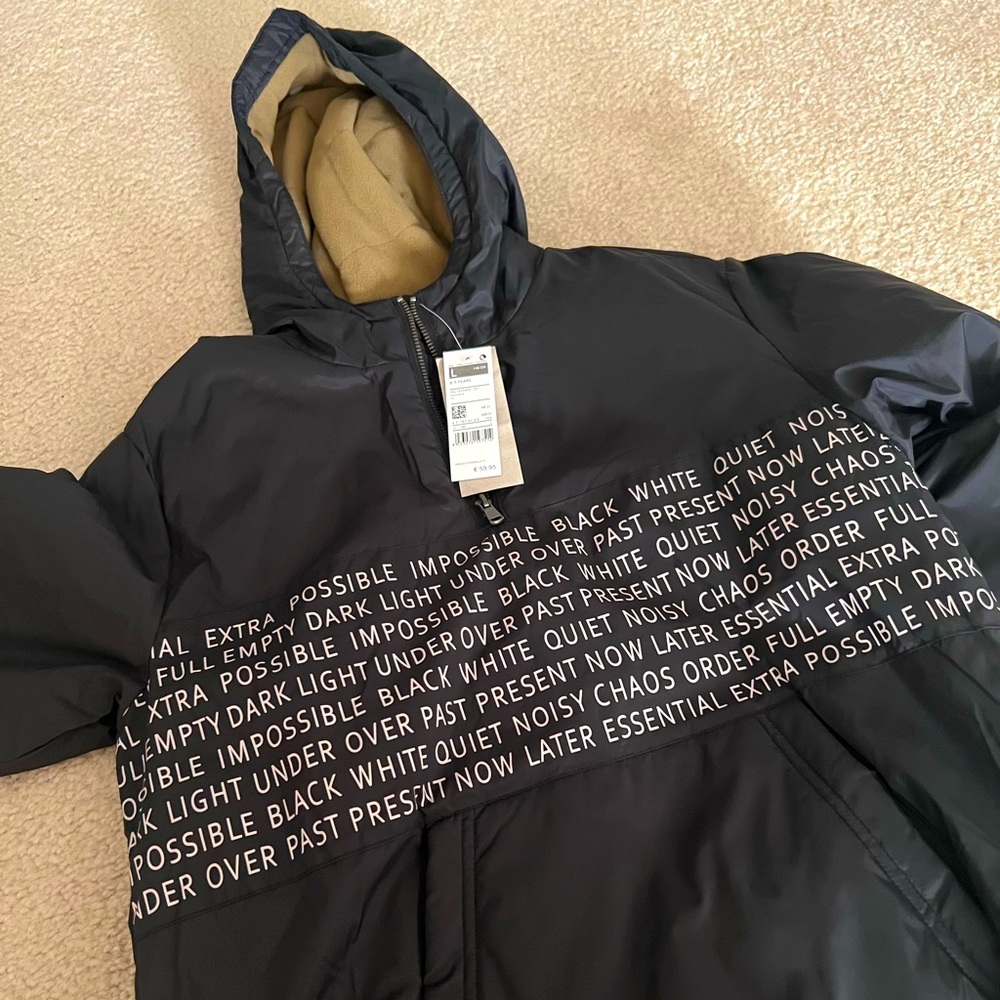 NWT never worn boys Sisley jacket